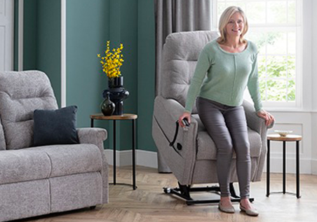 Fabric Riser Recliner Chairs
