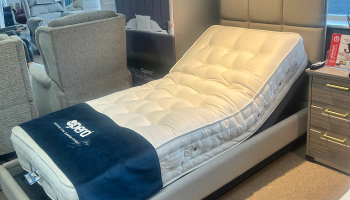 3ft Adjustable Wall Hugger Bed Inc Premium Mattress And Massage Unit